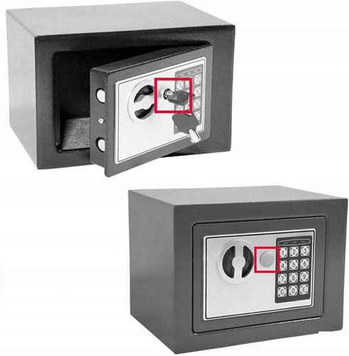 SEJF ELEKTRONICZNY CYFROWY DOM HOTEL BIURO SZYFR KLUCZE