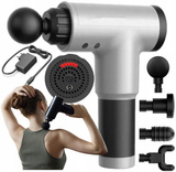 MASAŻER DO MASAŻU CIAŁA MASSAGE GUN PRO Z AKUMULATOREM MOCNY