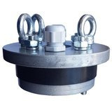 IBO Zamknięcie Głowica Studzienna 110/32 Ocynk Przelot