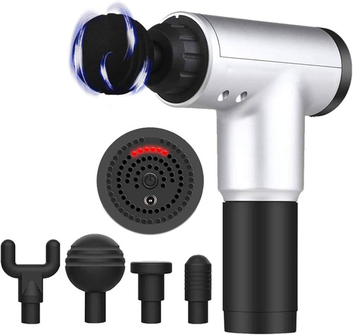 MASAŻER DO MASAŻU CIAŁA MASSAGE GUN PRO Z AKUMULATOREM MOCNY