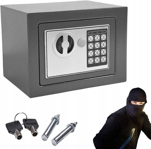 SEJF ELEKTRONICZNY CYFROWY DOM HOTEL BIURO SZYFR KLUCZE