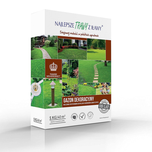 Trawy Z Iławy Trawa Gazonowa Dekoracyjna 1kg