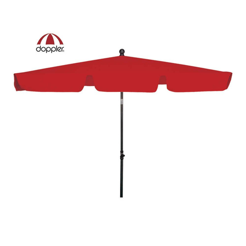 Doppler Parasol Ogrodowy Active 180x120cm Czerwony