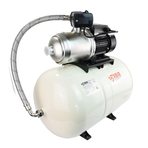 IBO Pompa Powierzchniowa HP 1300 INOX + Zbiornik Ciśnieniowy 50l Włoski