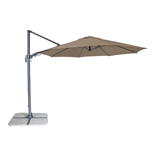 Doppler Parasol Ogrodowy Ravenna AX 330 cm Kawowy (436528 846)