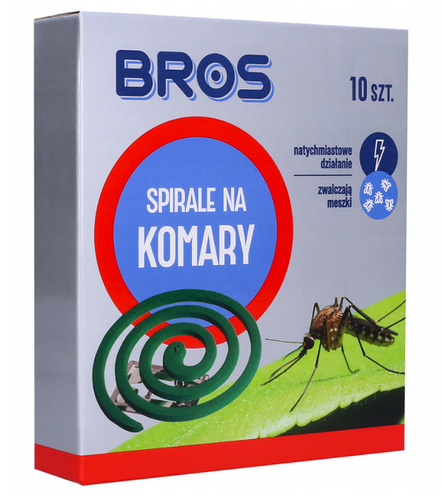 BROS spirale na komary 10 szt.