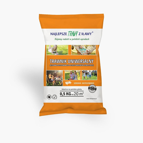 Trawy Z Iławy Trawa Uniwersalna  0,5kg