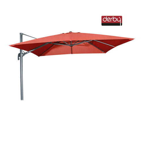 Doppler Parasol Ogrodowy Basic Ravenna 300x300cm Rudy
