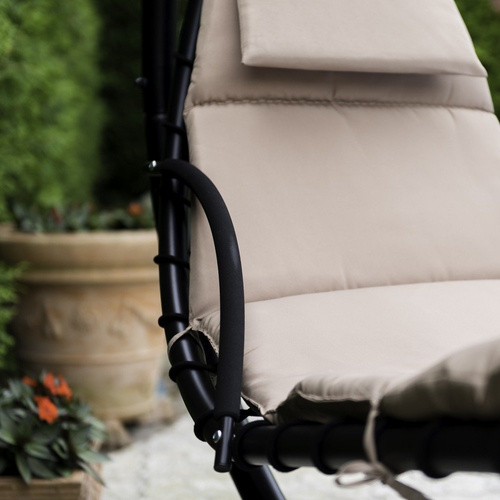 Huśtawka Ogrodowa Single Beżowa 