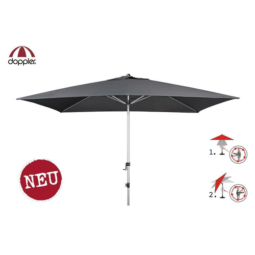 Doppler Parasol Ogrodowy Sunline Pendel 300 x 220 Antracyt (494221 840)