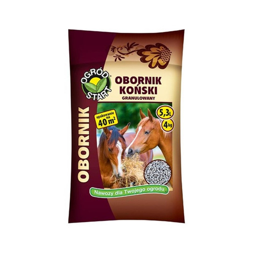Ogród Start Obornik Koński Granulowany Worek 4kg