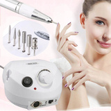 FREZARKA DO PAZNOKCI MANICURE PEDICURE MOCNA PROFESJONALNA 80W FREZY ZESTAW