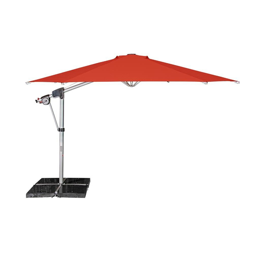 Doppler Parasol Ogrodowy Protect Pendel 400cm Czerwony (447215 T809)
