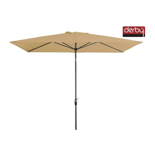 Doppler Parasol Ogrodowy Basic Lift 250x200cm Kawowy