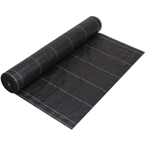 Agrotkanina 1,2m x 100m Mata na Chwasty 90g/m2 UV Czarna Super MOCNA 