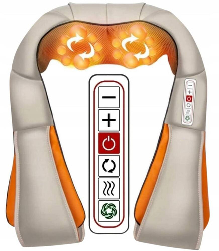 MASAŻER PUNKTOWY SHIATSU Z FUNKCJĄ PODGRZEWANIA