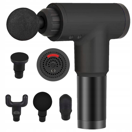 MASAŻER DO MASAŻU CIAŁA MASSAGE GUN PRO Z AKUMULATOREM MOCNY