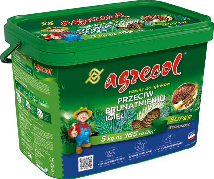 Agrecol Nawóz Do Iglaków Przeciw Brunatnieniu Igieł 5kg