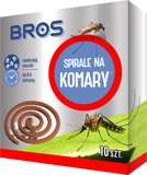 BROS spirale na komary 10 szt.