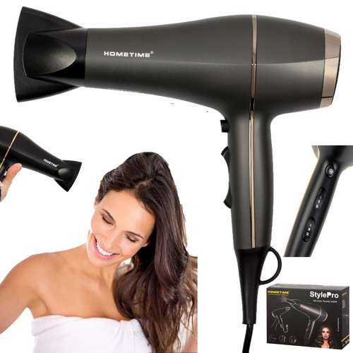 SUSZARKA DO WŁOSÓW ZIMNY NAWIEW KONCENTRATOR HOMETIME 2400W