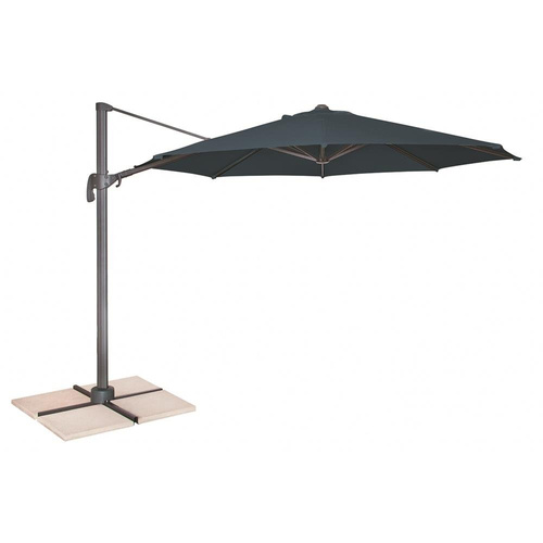 Doppler Parasol Ogrodowy Ravenna 350 cm Antracyt (438218 840)