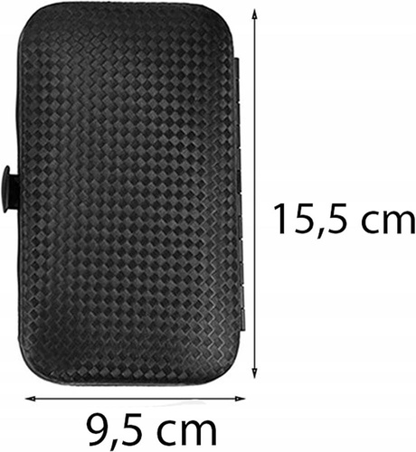 ZESTAW DO MANICURE PAZNOKCI PRZYBORNIK ETUI 16 el