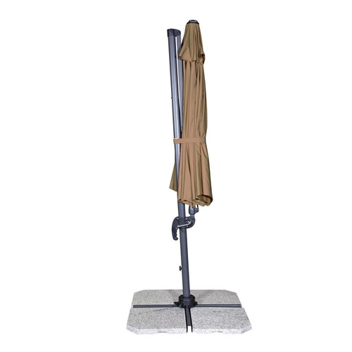 Doppler Parasol Ogrodowy Ravenna AX 330 cm Kawowy (436528 846)