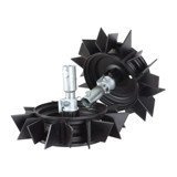 Texas Koła Stalowe 12" Z Kompletem Przedłużek Do Glebogryzarek Z Linii Hobby 500, Lilli i TX