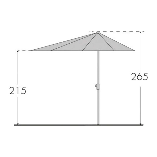 Doppler Parasol Ogrodowy Grill Meister 200x250cm