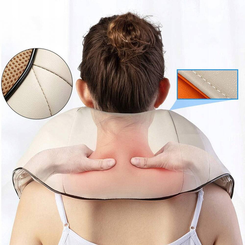 MASAŻER PUNKTOWY SHIATSU Z FUNKCJĄ PODGRZEWANIA