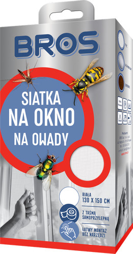 BROS siatka na okna 150 x 180 cm.