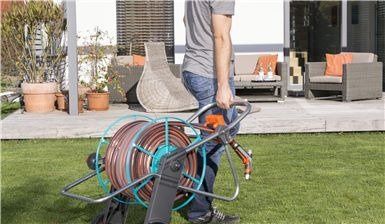 Gardena Wózek na Wąż Metalowy 100m  2674-20