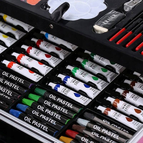 ZESTAW DO MALOWANIA KREATYWNY DLA DZIECI WALIZKA 145 elem. KOSMONAUTA