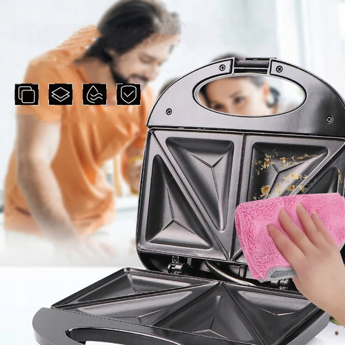 Toster Opiekacz Do Kanapek Tostów Mocny 800W