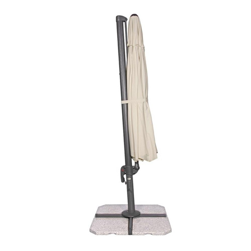 Doppler Parasol Ogrodowy Ravenna 400 cm Ecru (447218 820)