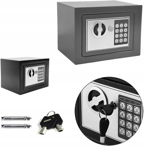 SEJF ELEKTRONICZNY CYFROWY DOM HOTEL BIURO SZYFR KLUCZE
