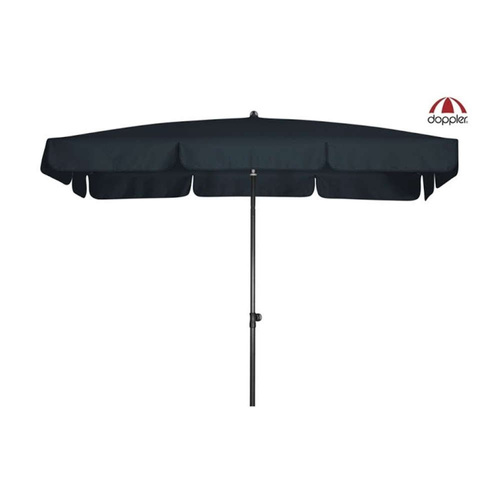 Doppler Parasol Ogrodowy Sunline Waterproof Antracytowy 225x120cm