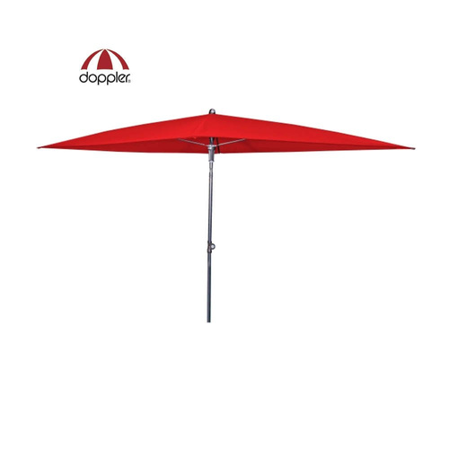 Doppler Parasol Ogrodowy Sunline Waterproof 230x190cm Czerwony 809 484543