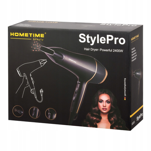 SUSZARKA DO WŁOSÓW ZIMNY NAWIEW KONCENTRATOR HOMETIME 2400W