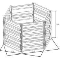 Ekokompostownik  MAXISILO 700