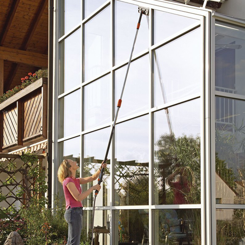 Gardena Cleansystem Teleskopowy Trzonek Przepływowy 155-260cm 5554-20