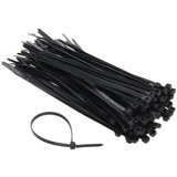 Opaski Zaciskowe Czarne 2,5x150mm 100 Sztuk