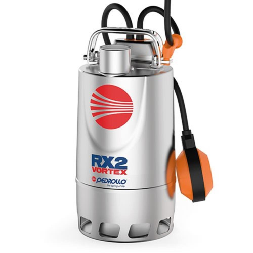 Pedrollo RX 5/40 VORTEX Pompa Zatapialna Odwodnieniowa Do Wody Brudnej 230V 380 l/min