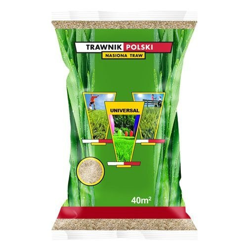 Trawnik Polski Universal Trawa Uniwersalna Nasiona Trawy 0,9kg 
