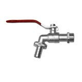 Bradas Kran Kulowy Metalowy 3/4" GZ 3/4" Na Wąż 1/2" GKK04343419Z