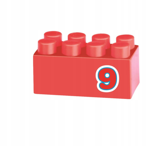 KLOCKI KONSTRUKCYJNE 3D DUŻY ZESTAW 212 elem.