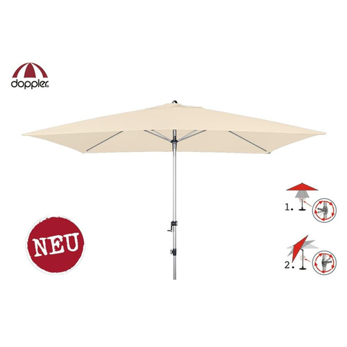 Doppler Parasol Ogrodowy Expert 2x3 Auto Tilt Ecru (461441 820)