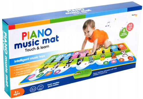 MATA MUZYCZNA EDUKACYJNA PIANINKO DLA DZIECI NAGRYWA