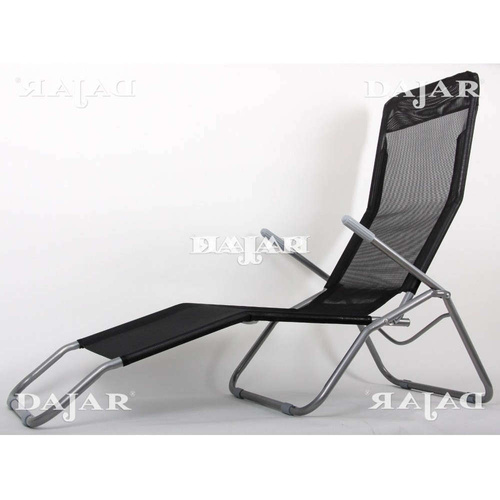 Dajar Leżak Ogrodowy Stalowy Antracyt 48064