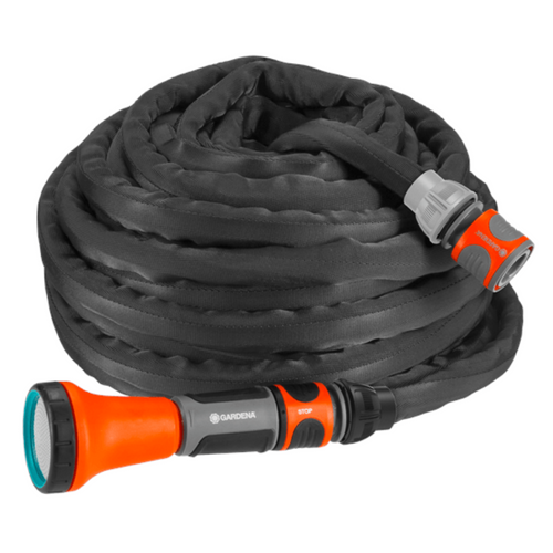 Gardena Wąż Ogrodowy Tekstylny Liano 10m + Wieszak TapFix 18596-20